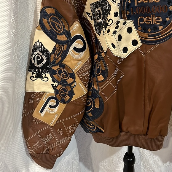 Vintage Designer Pelle Pelle leather jacket, size 58 - Picture 12 of 16